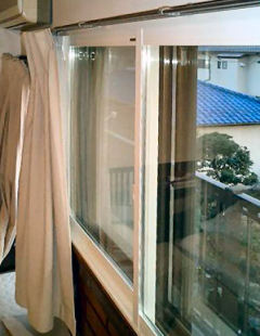 施工例：YKK AP製のプラマードを使用した二重窓の取り付け