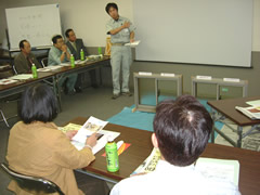 2005年5月27日 耐震セミナーで海野昌人が講演 01